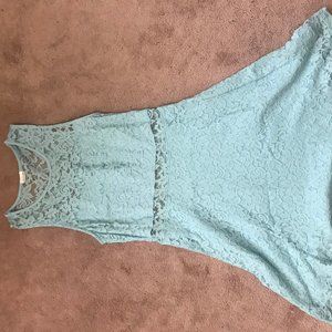 Garage Midi Lace Dress